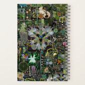 Bio-circuit symbiose: een mechanische metamorfose notitieboek (Achterkant)