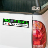 Bio Diesel Bumpersticker (Op Truck)