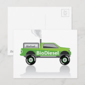 Bio diesel Pickup Briefkaart (Voorkant / Achterkant)