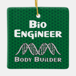 Bio Engineer Body Builder Keramisch Ornament