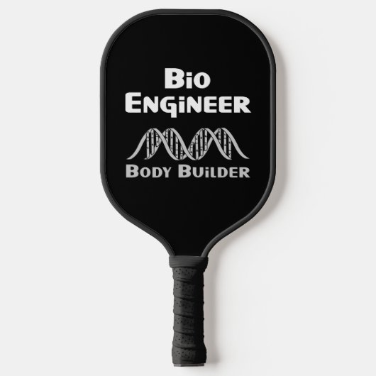 Bio Engineer Body Builder Keramisch Ornament Pickleball Paddle (Voorkant)