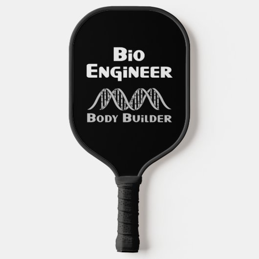 Bio Engineer Body Builder Keramisch Ornament Pickleball Paddle (Achterkant)
