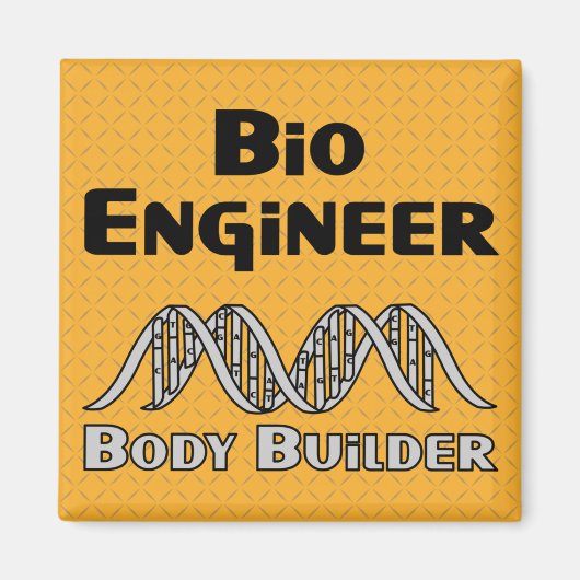 Bio Engineer Body Builder Magneet (Voorkant)