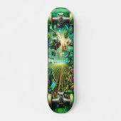 "Bio-engineered Eden Deck" Persoonlijk Skateboard (Voorkant)