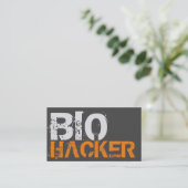 Bio Hacker-Visitekaartjes Visitekaartje (Staand voorkant)