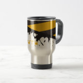 Bio Hazard 15 oz. Roestvrij staal Travel Mug Cup Reisbeker (Voorkant rechts)