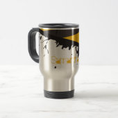 Bio Hazard 15 oz. Roestvrij staal Travel Mug Cup Reisbeker (Voorkant links)