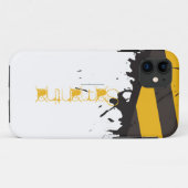 Bio Hazard Attentie Tape Mate ID™ iPhone 5 Hoesje (Achterkant (horizontaal))