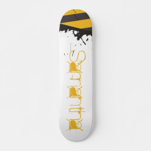 Bio Hazard Attentie Tape Old School Skateboard
