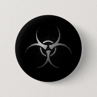 BIO-HAZARD-Button Ronde Button 5,7 Cm