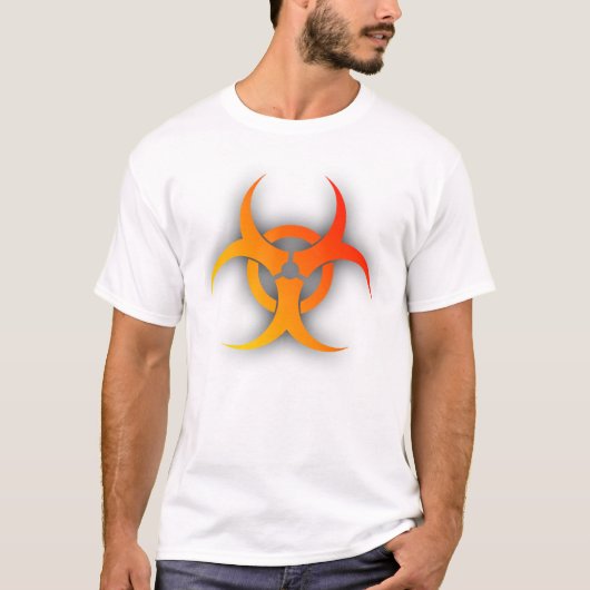 Bio Hazard Grappig T-shirt Humor (Voorkant)