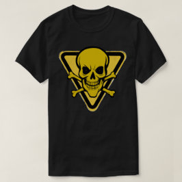 Bio Hazard Grinning Skull T-shirt V2