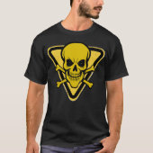 Bio Hazard Grinning Skull T-shirt V2 (Voorkant)