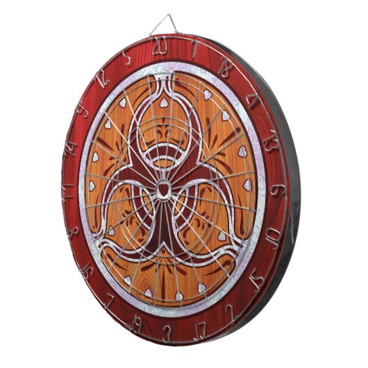 Bio Hazard Inlay II Dartbord (Voorkant Rechts)