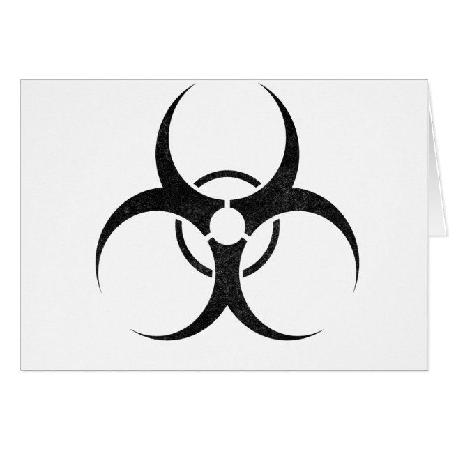 Bio-hazard logo (Voorkant Horizontaal)