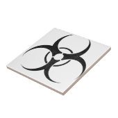 Bio-hazard logo tegeltje (Zijkant)