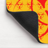 Bio-hazard Mousepad Biohazard Warning Muismat (Hoek)