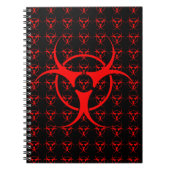 Bio-hazard Notebook Biohazard Sketch Pad Journal Notitieboek (Voorkant)