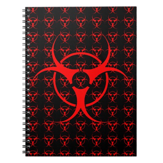 Bio-hazard Notebook Biohazard Sketch Pad Journal Notitieboek (Voorkant)