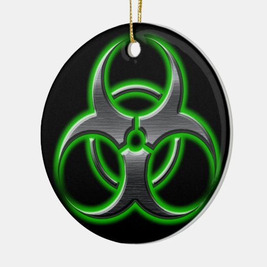 Bio-Hazard Ornament Green (Links)