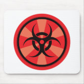Bio-Hazard - Red Muismat (Voorkant)