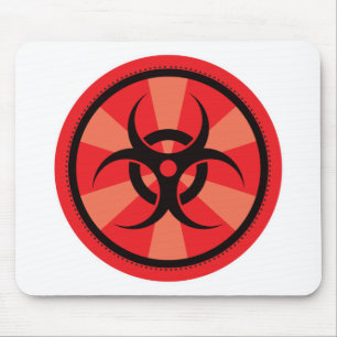 Bio-Hazard - Red Muismat