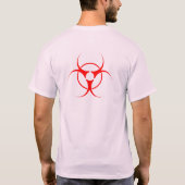 Bio-Hazard T-Shirts Bio Hazard GMO Mannen Shirten (Achterkant)