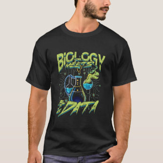 Bio-informatica-analist Biologie ontmoet Big Data T-shirt