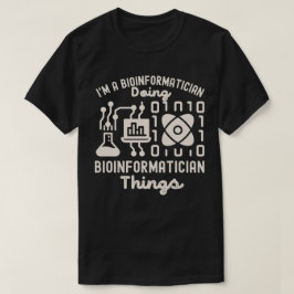 Bio-informatica gezegdes, Phd in bio-informatica4 T-shirt