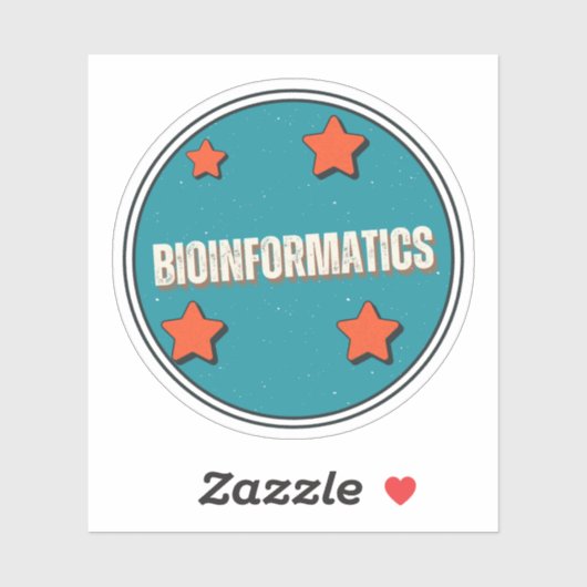 Bio-informatica Sticker (Vel)