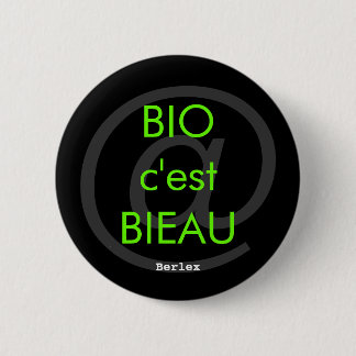 Bio is Bieau Ronde Button 5,7 Cm