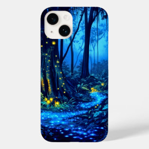 Bio Luminescent Bos Case-Mate iPhone 14 Hoesje