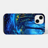 Bio Luminescent Bos iPhone Hoesje (Achterkant horizontaal)