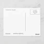 Bio-luminescent Worms Briefkaart (Achterkant)