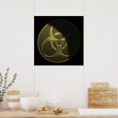 Bio-Mechanische infectie Poster (Keuken)