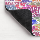 Bio Nuage Mots Tekst Biodiversiteit Muismat (Hoek)