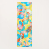 Bio Nuage Mots Tekst Biodiversiteit Yogamat (Achterkant)