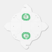 Bio Product Green Waterverf Boerderij Vers voedsel Bedankdoosjes (Uitgevouwen)