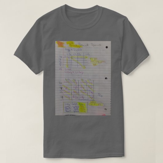 Bio Punnet-pleinen T-shirt (Design voorkant)
