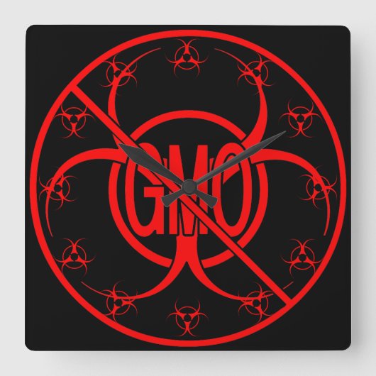 Bio-risicovereiste klok Bio-Hazard Cadeur Decor (Voorkant)