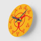 Bio-risicovereiste klok Bio-Hazard Cadeur Decor (Hoek)