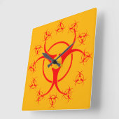 Bio-risicovereiste klok Bio-Hazard Cadeur Decor (Hoek)