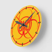 Bio-risicovereiste klok Bio-Hazard Cadeur Decor (Hoek)