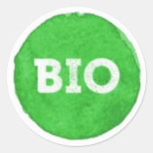 Bio Ronde Sticker (Voorkant)