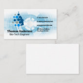 Bio Tech Logo | Ingenieur Visitekaartje (Voorkant / Achterkant)