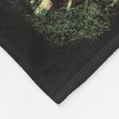 Bio-Waste - Techno-Dystopian Streetwear Design Fleece Deken (Hoek)