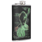 Bio-Waste - Techno-Dystopian Streetwear Design Heupfles (Rechts)