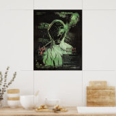 Bio-Waste - Techno-Dystopian Streetwear Design Poster (Keuken)