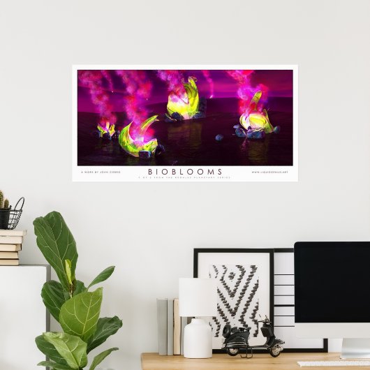 Bioblooms Poster (Thuiskantoor)