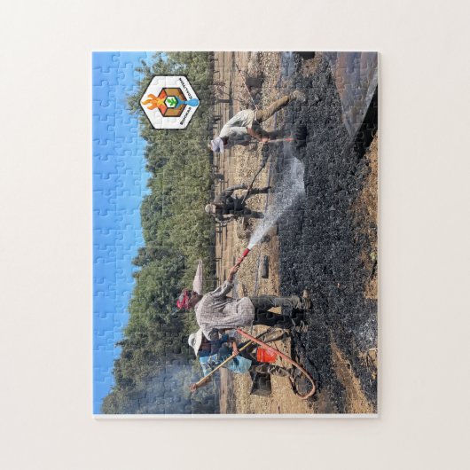 Biochar Crew Legpuzzel (Verticaal)